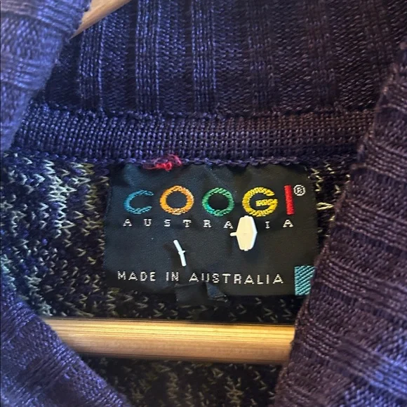 COOGI vintage mock neck sweater 2XL
